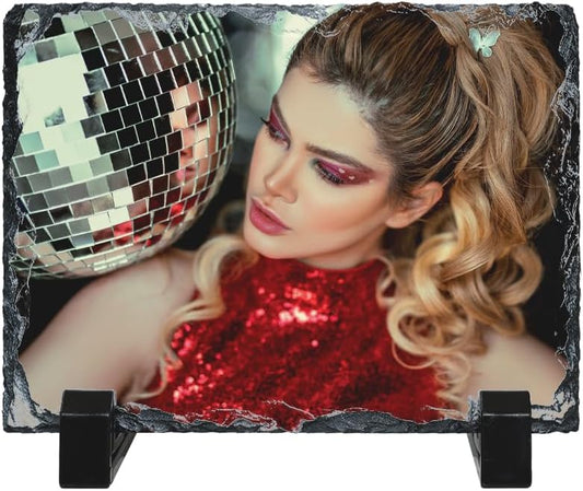 Personalisierte Schiefer Bilderrahmen