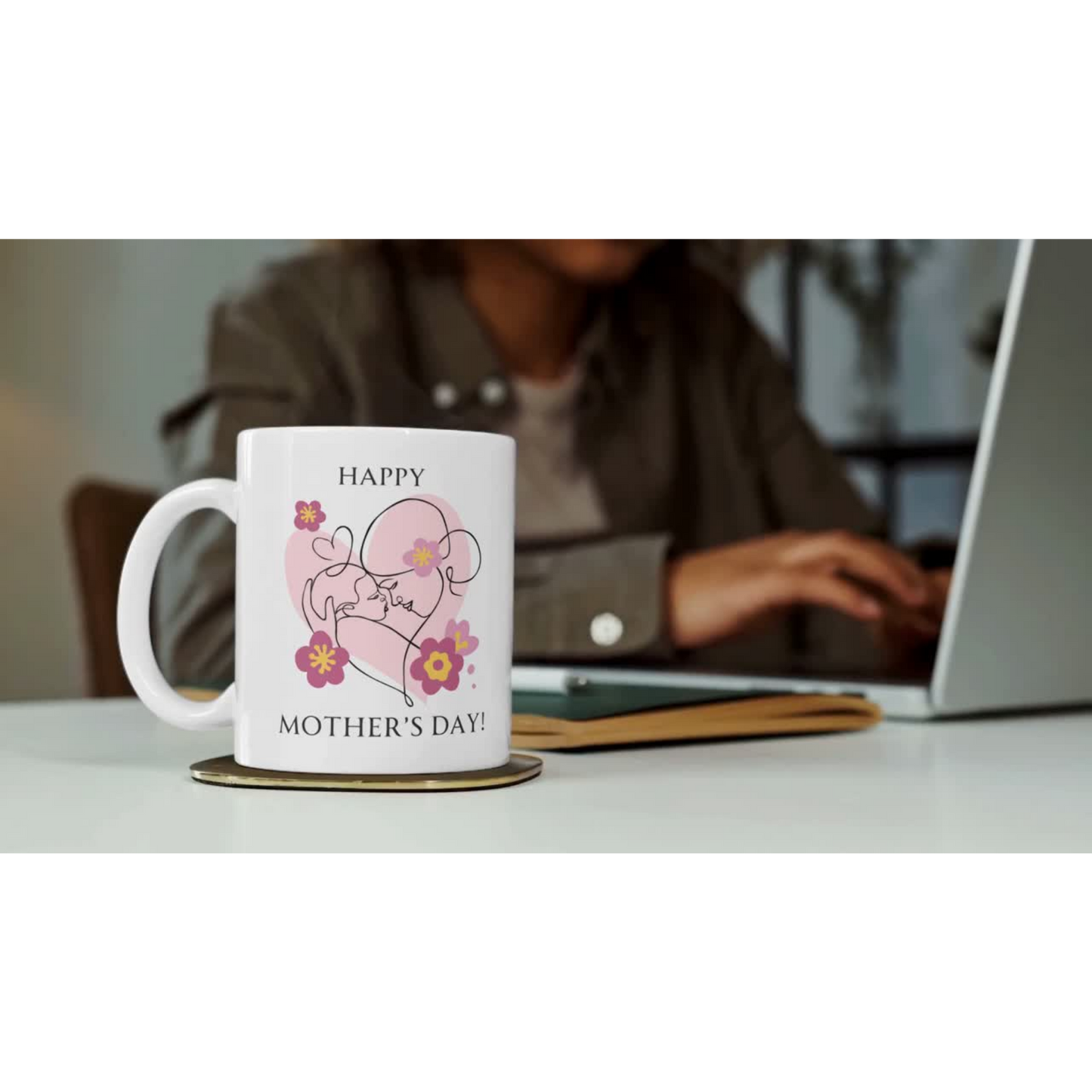 Mamendag-Geschenk Personaliséiert Taass